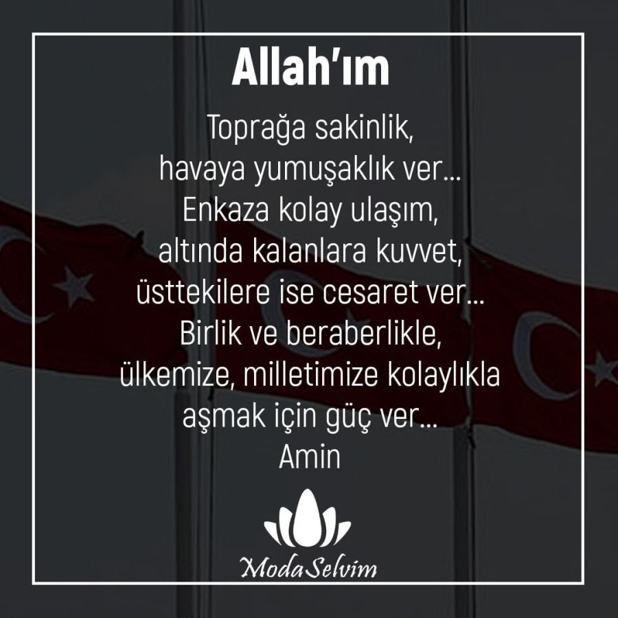 Milli Yas ile ilgili mesajlar
