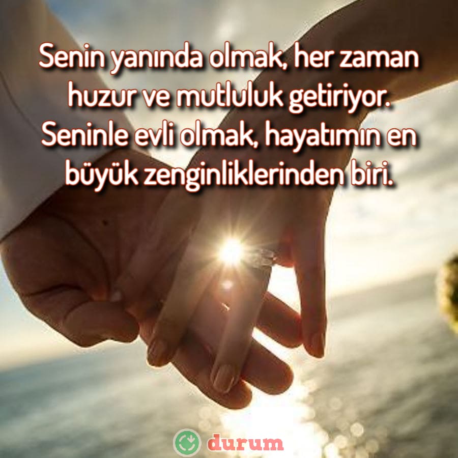 Mutlu Evlilik Yıldönümü Mesajları kisa