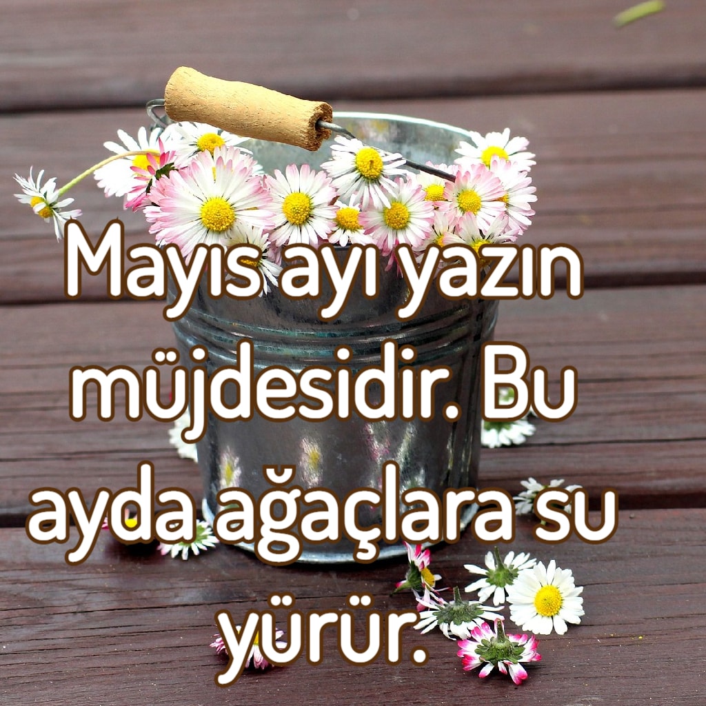 Nısan yağar, mayıs övünür