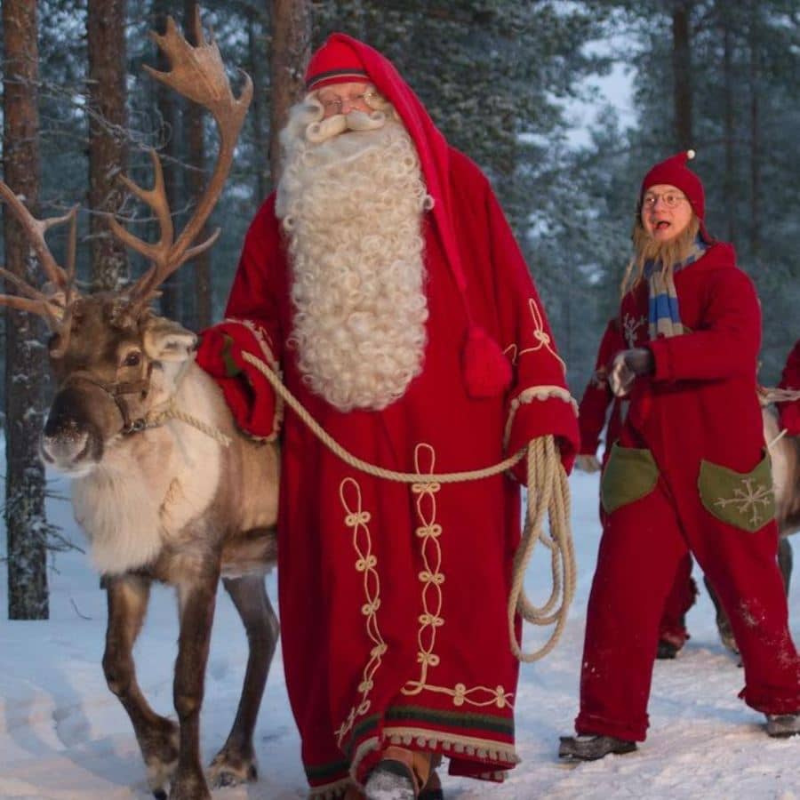 Noel Baba gelişi