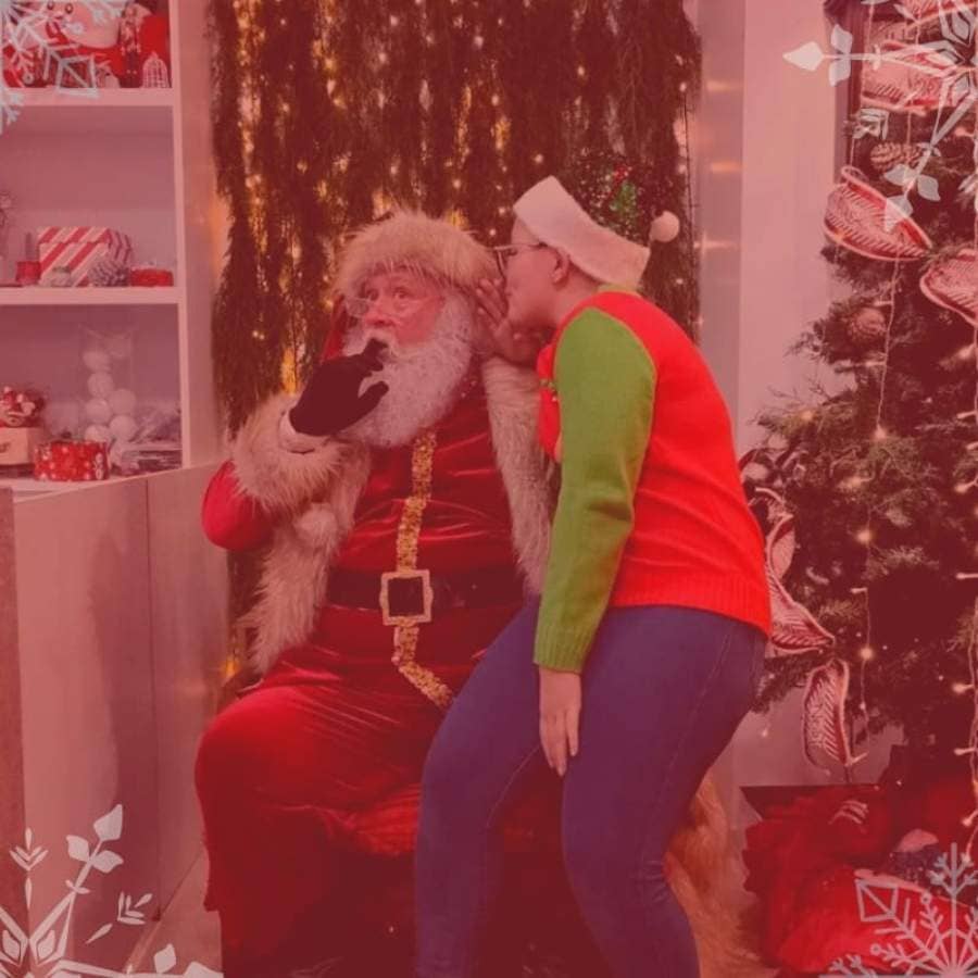 Noel Baba ve çocuk