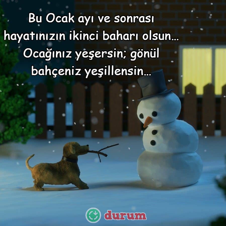 Ocak Ayı mesajları