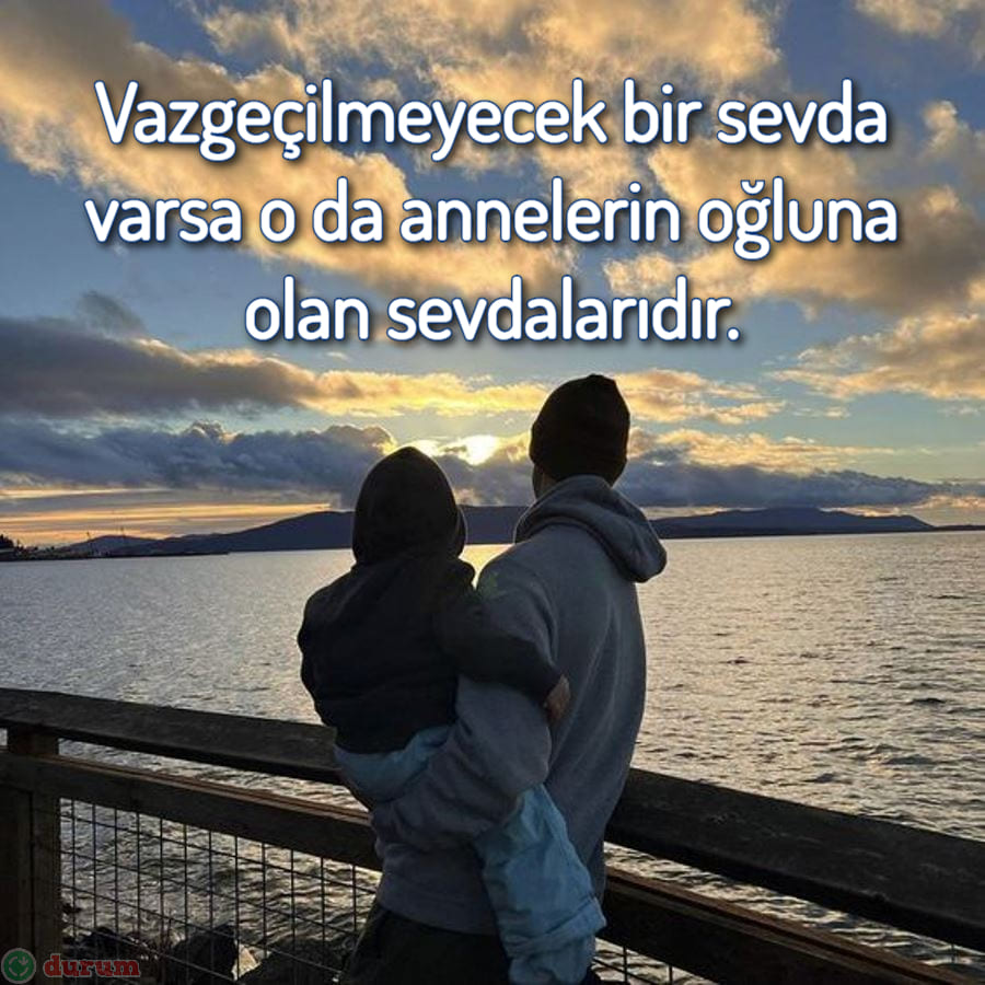 Oğluma En Güzel Sözler resimli