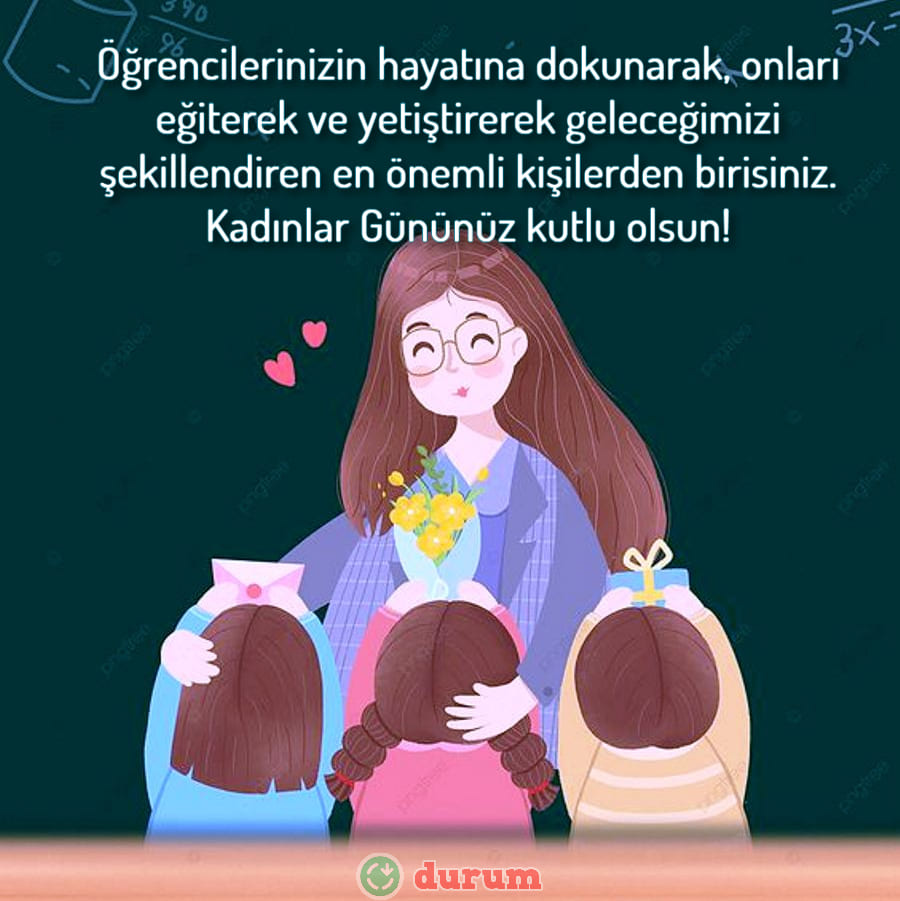 Öğretmene 8 mart tebrikleri 2023