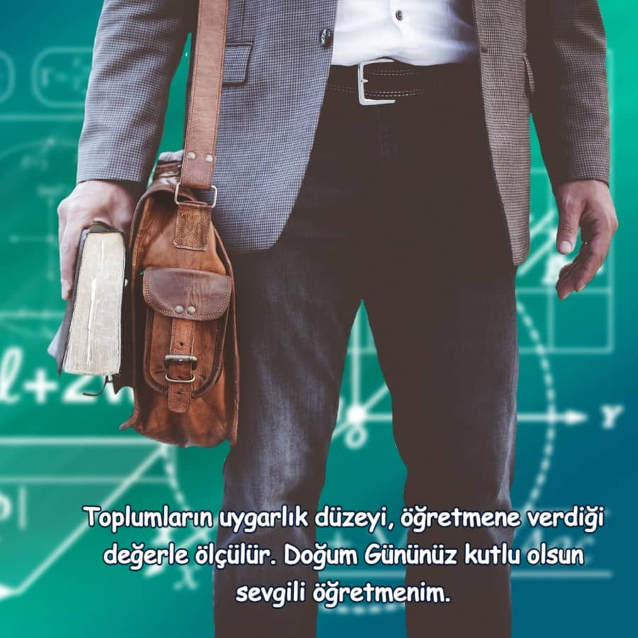 Öğretmene Doğum Günü Mesajları
