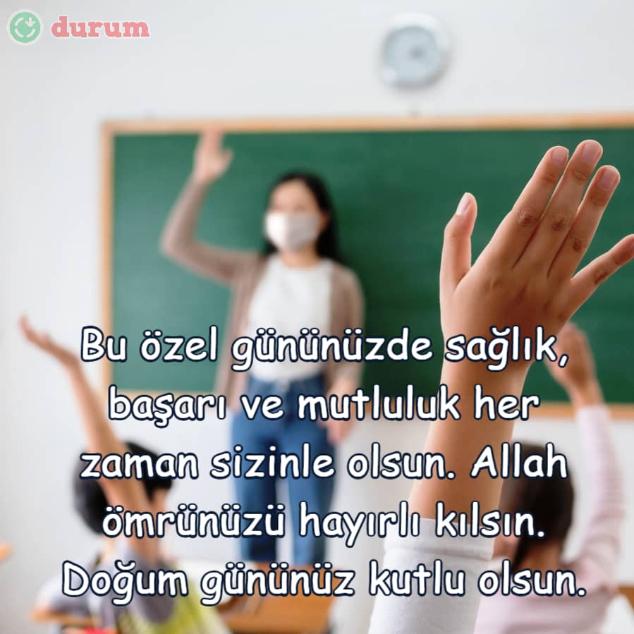 Öğretmene En Güzel Doğum Günü