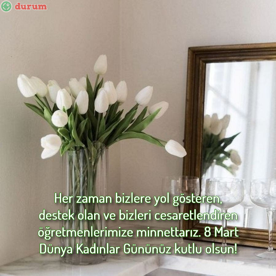Öğretmene resimli 8 mart tebrikleri