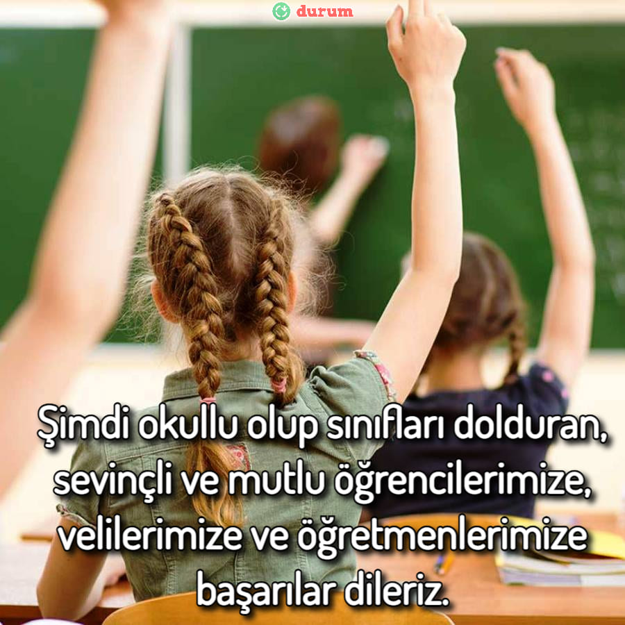 Okula Başlama Sözleri 2022