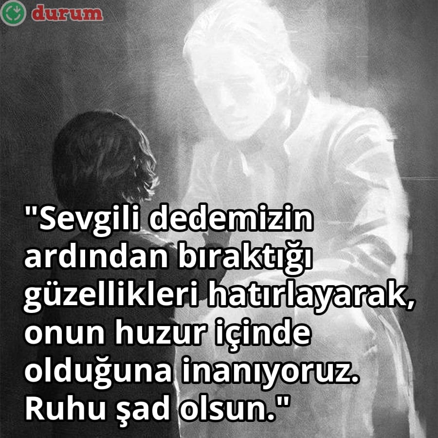 Ölen dedeye rahmet sözleri indir