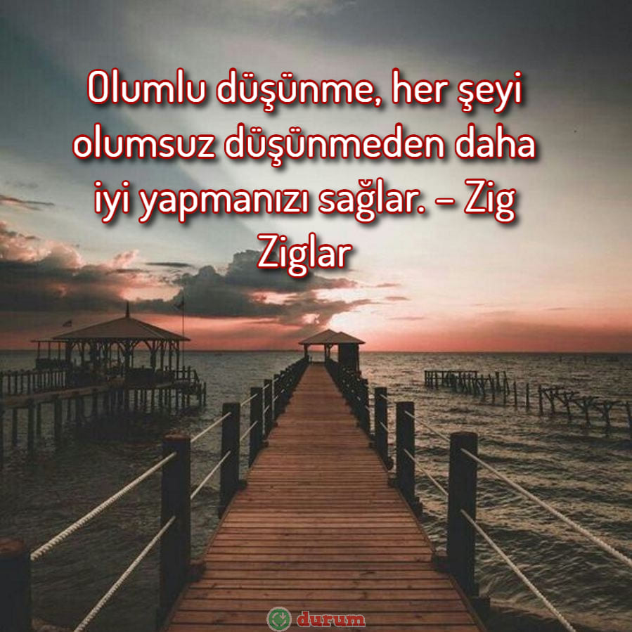 Pozitif Düşünme alintilari