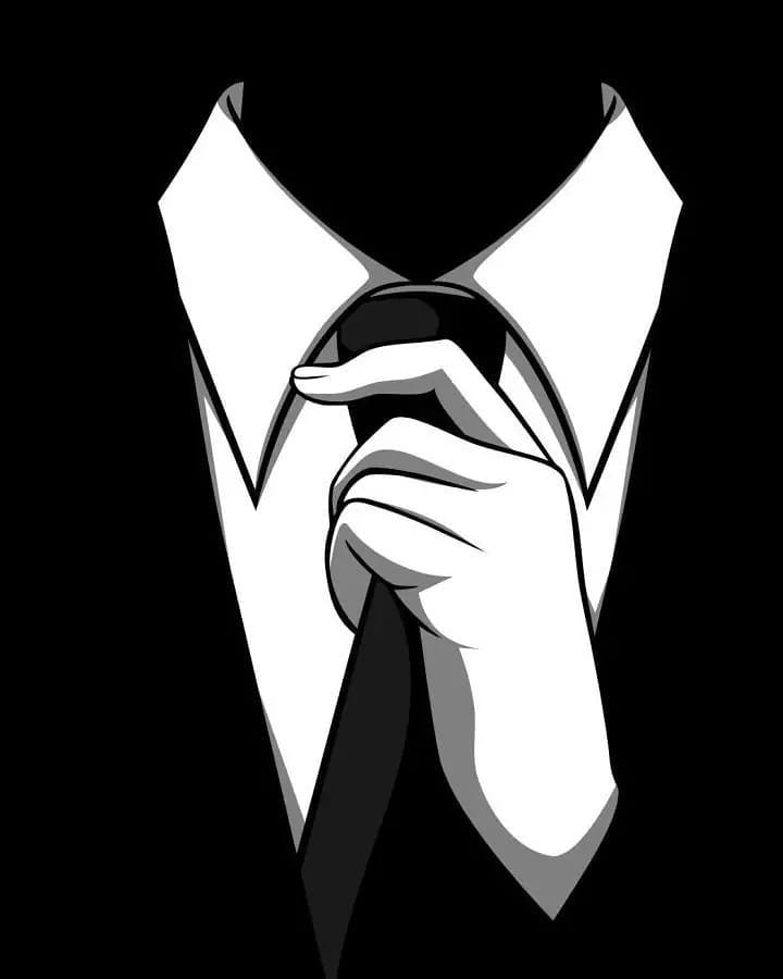 profil resmi kravatlı adam