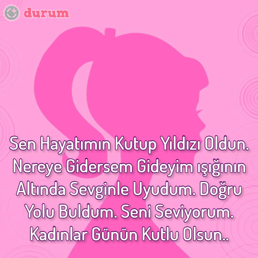 Resimli 8 Mart Kadınlar Günü sözleri