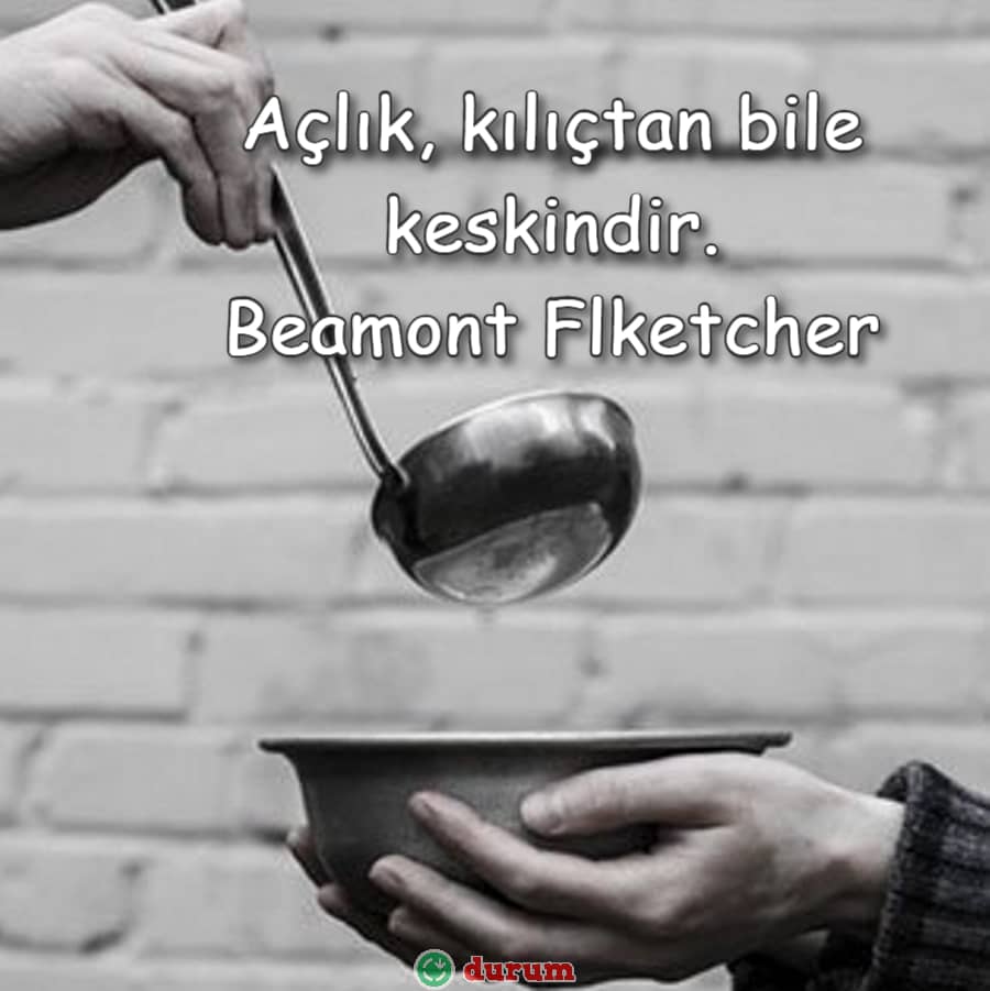 Resimli Açlık Sözleri