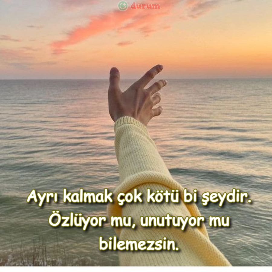 Resimli Ayrılık Mesajları