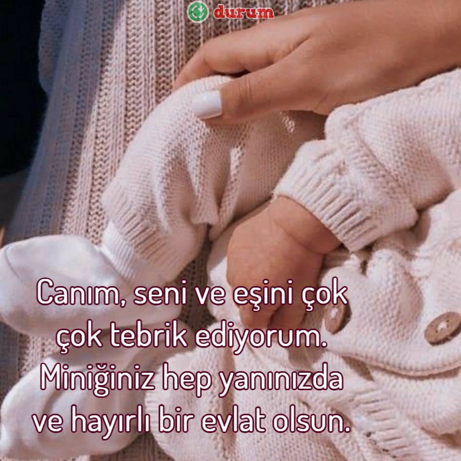 Resimli bebek mesajları