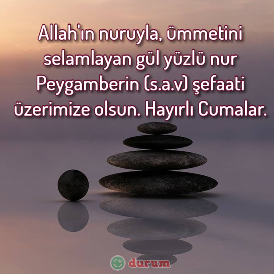 RESİMLİ CUMA MESAJLARI