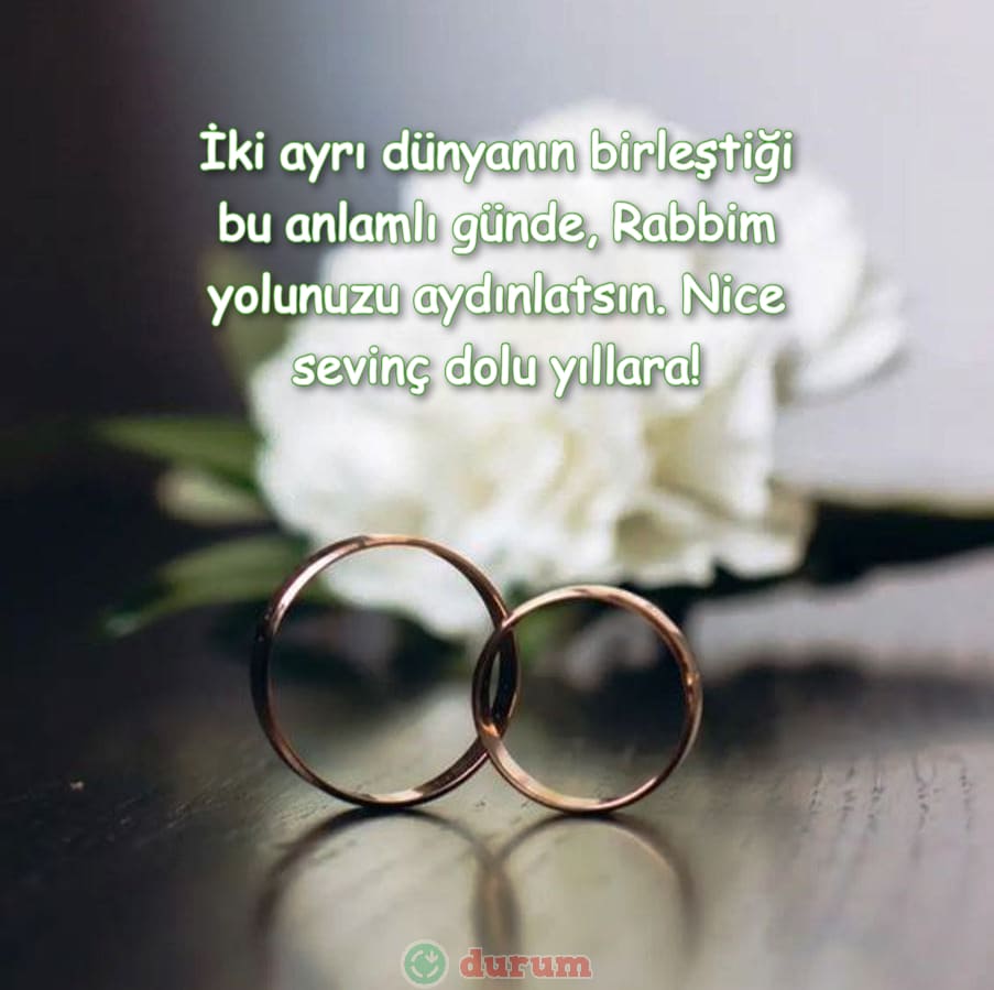 Resimli Dini Düğün Tebrikleri
