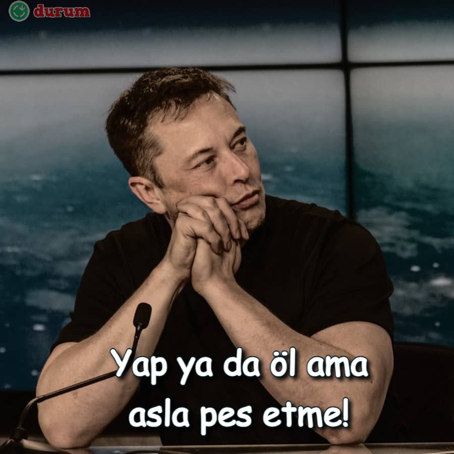 Resimli Elon Musk Sözleri