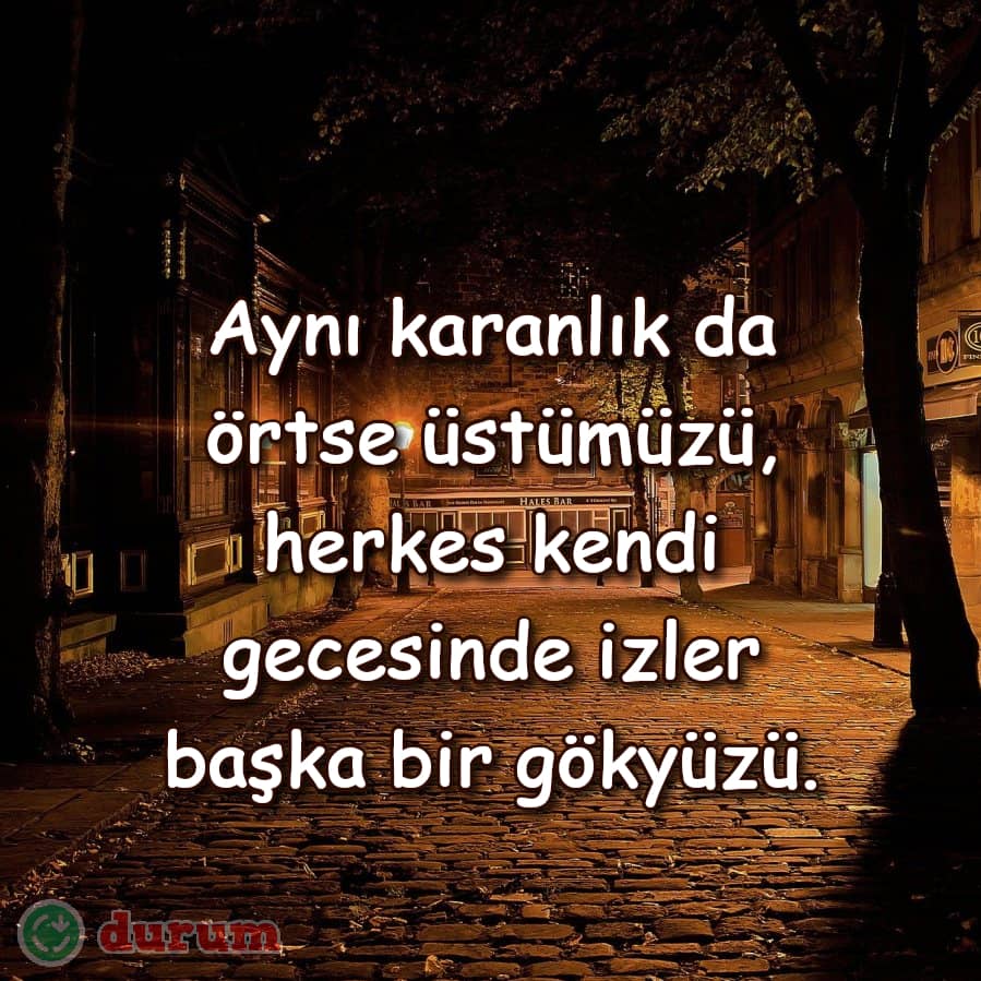 Resimli gece sözleri