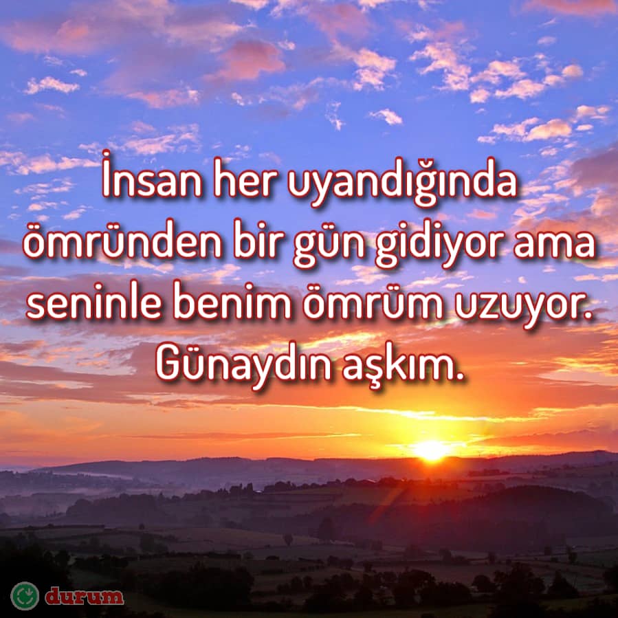 Resimli Günaydın sözleri