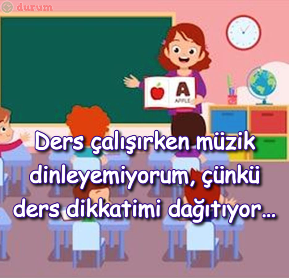 Resimli Öğrenci Mesajları