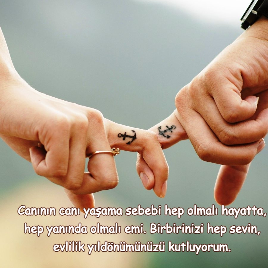 ROMANTİK EVLİLİK YILDÖNÜMÜ SÖZLERİ