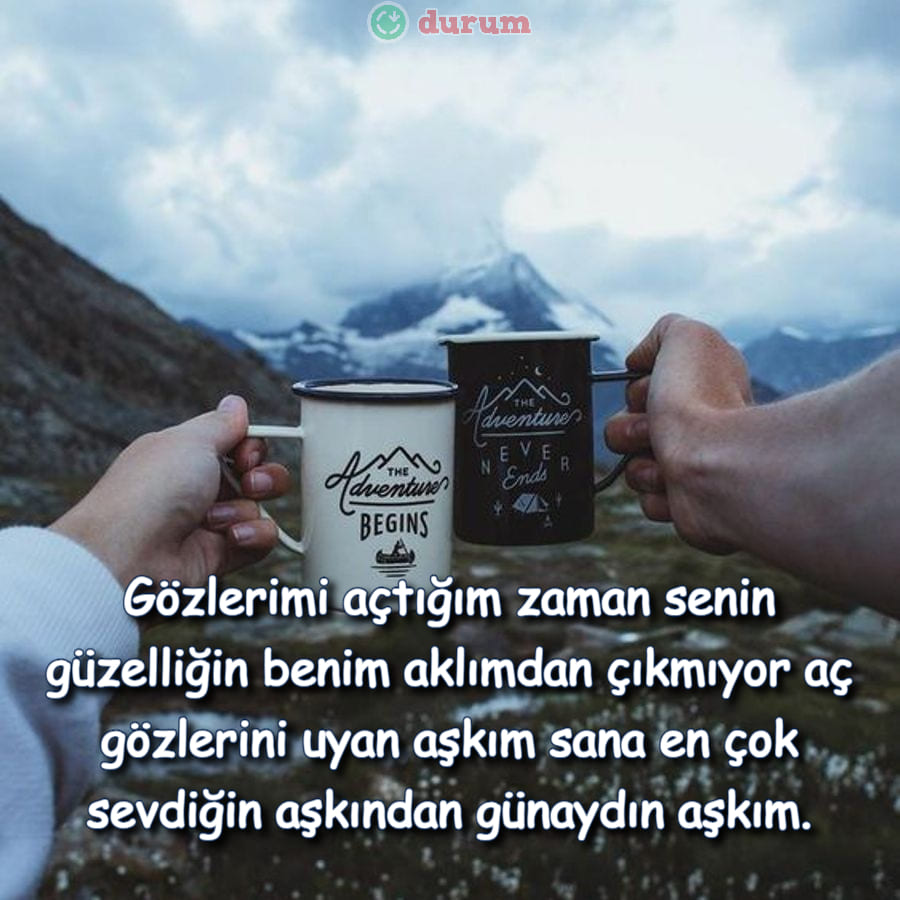 Romantik günaydın mesajları