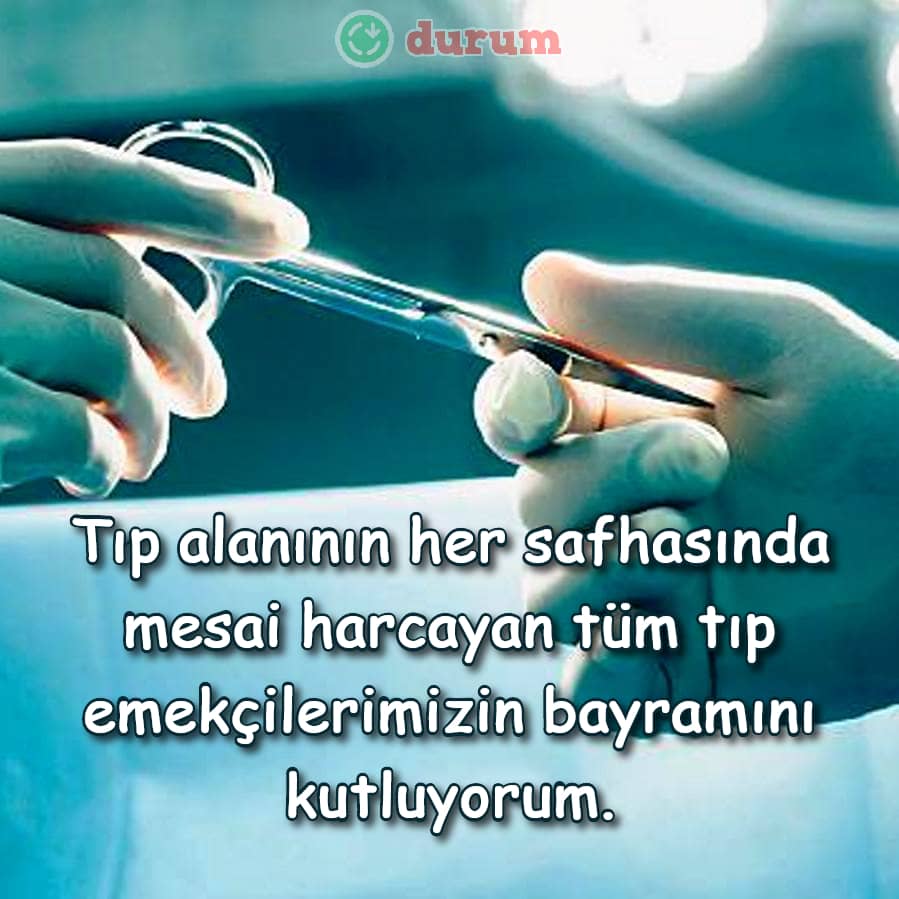 Sağlık çalışanları Tıp Bayramı