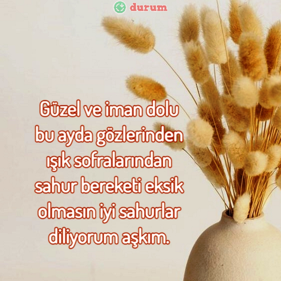Sahur Sözleri