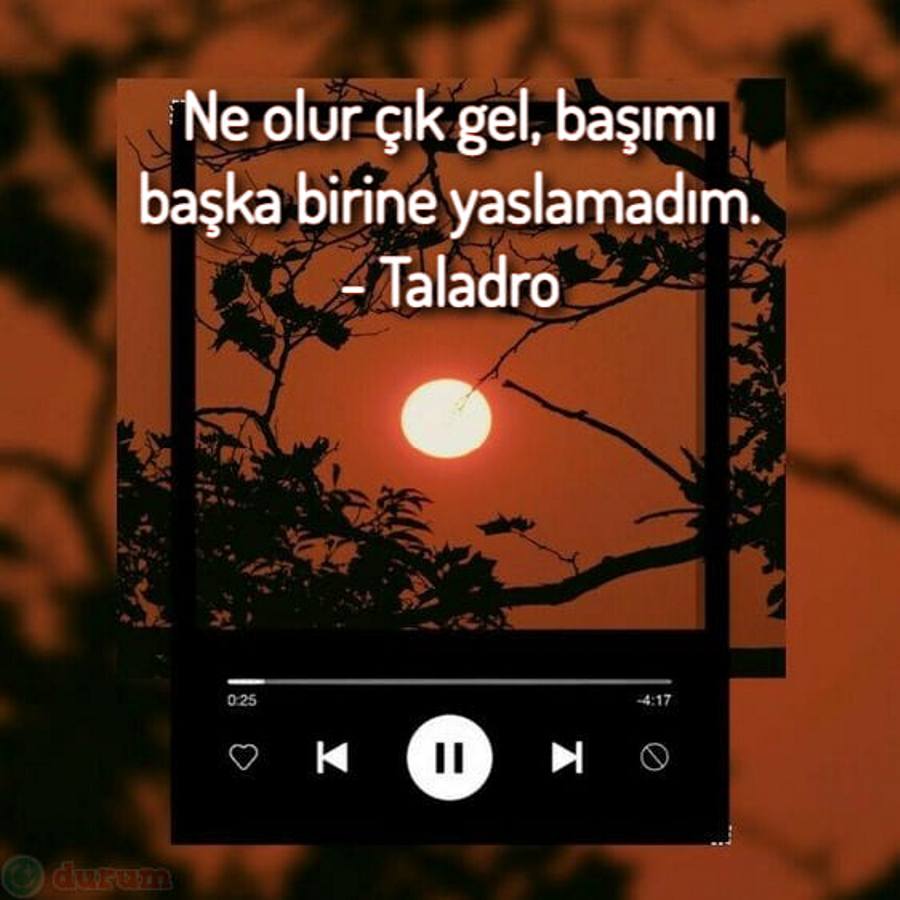 Şarkılardan Alıntılar yeni