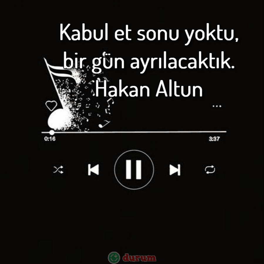 Şarkılardan Kisa Sözler