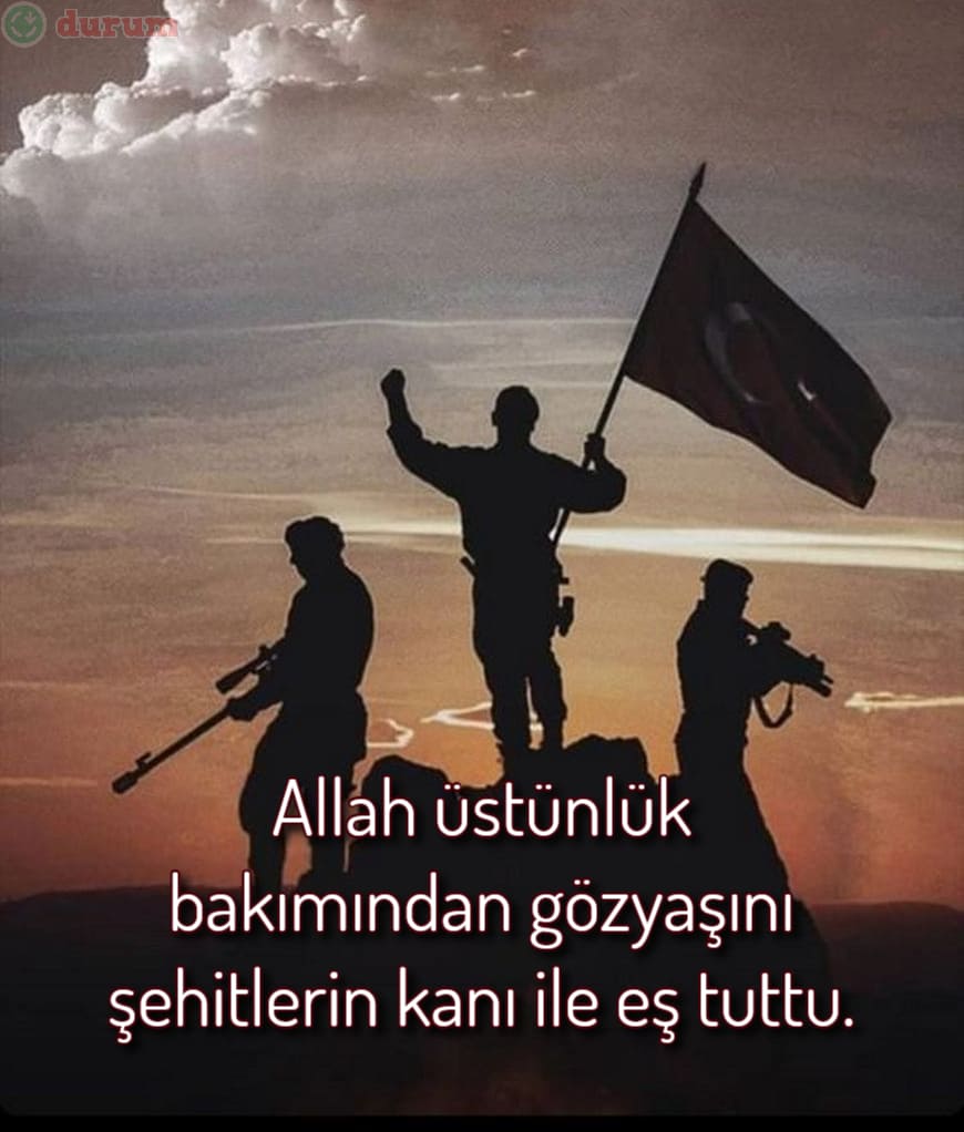 Şehitler İçin Dualı Sözler