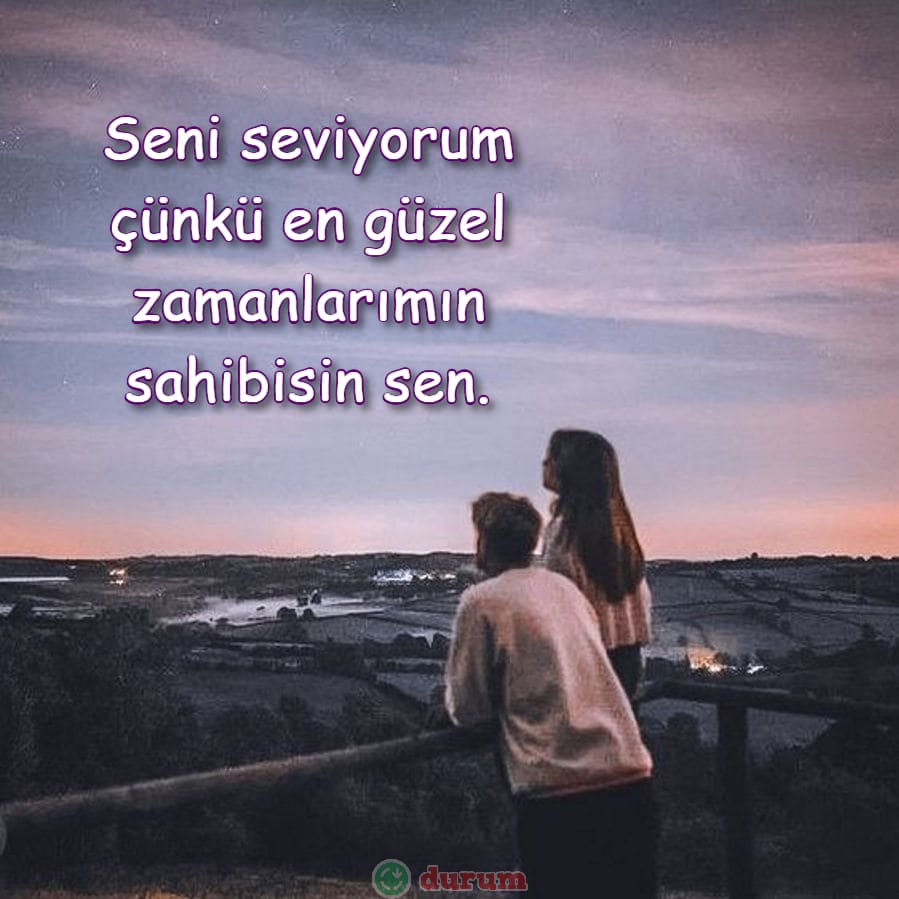 Seni Seviyorum romantik Mesajları