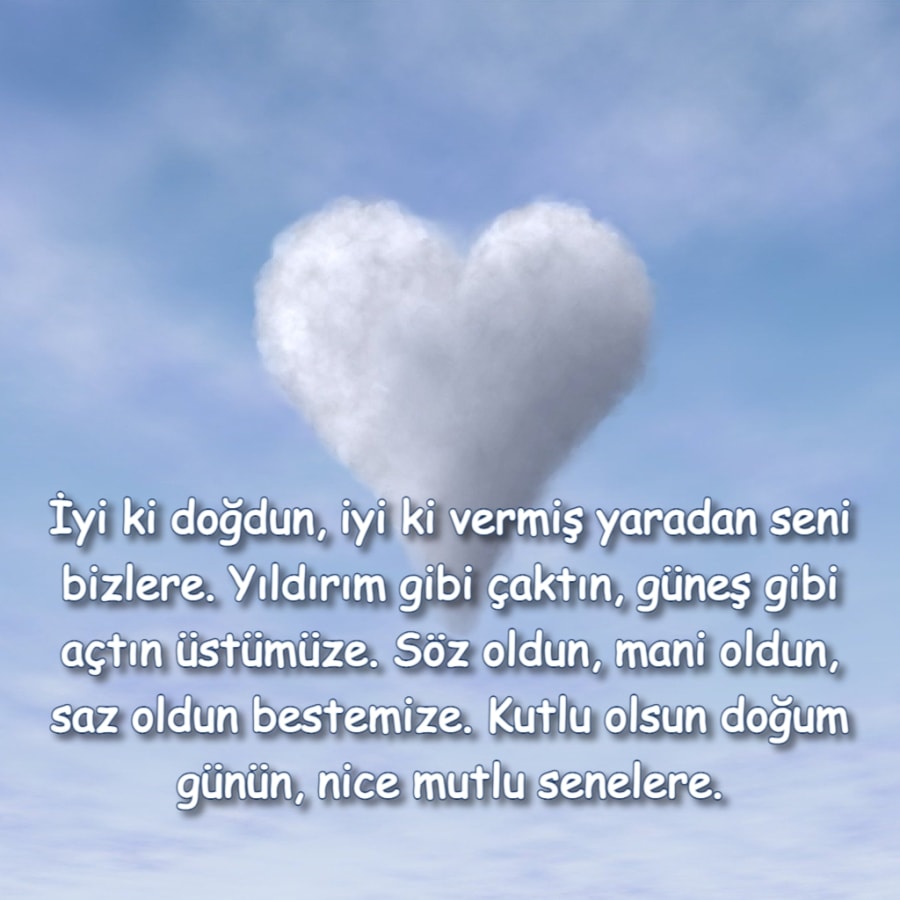 Sevgilim doğum günün kutlu olsun