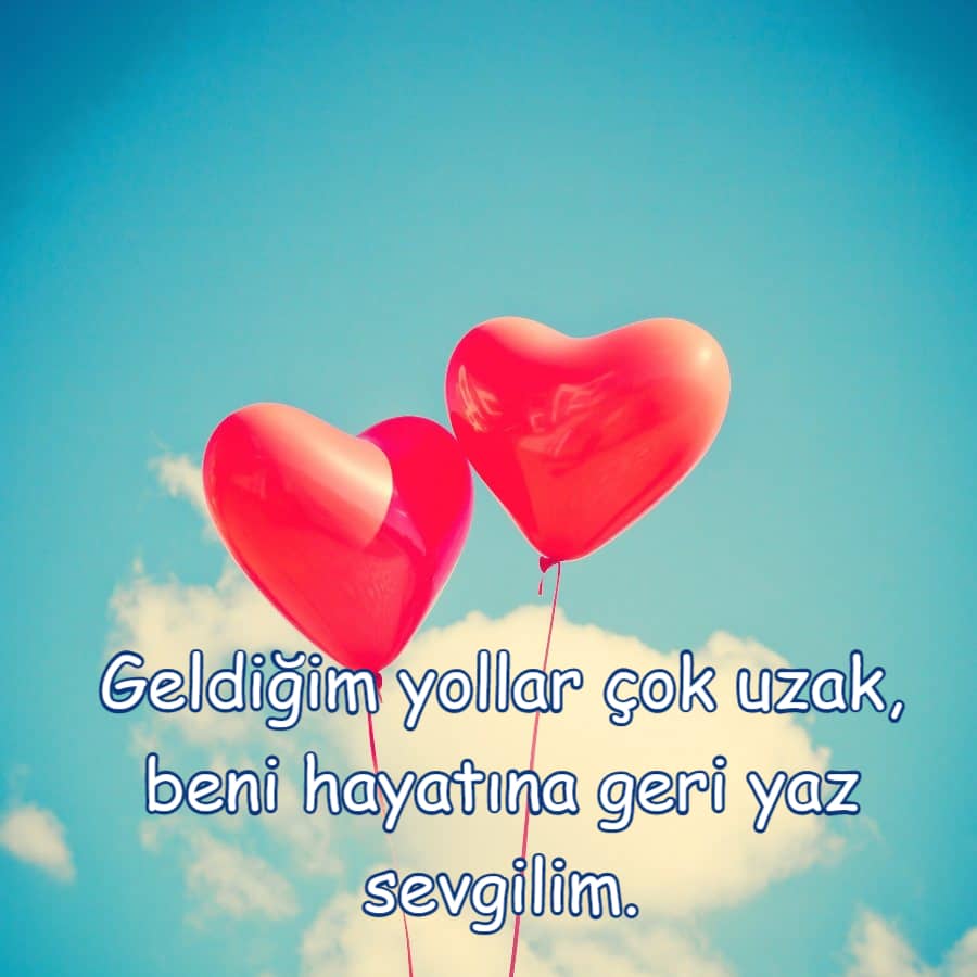 Sevgilim durum yazısı