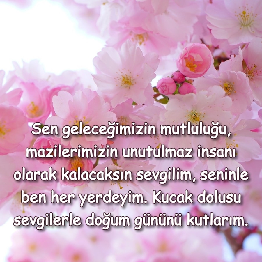 Sevgiliye Doğum Günü Mesajları Yazılı Resimler