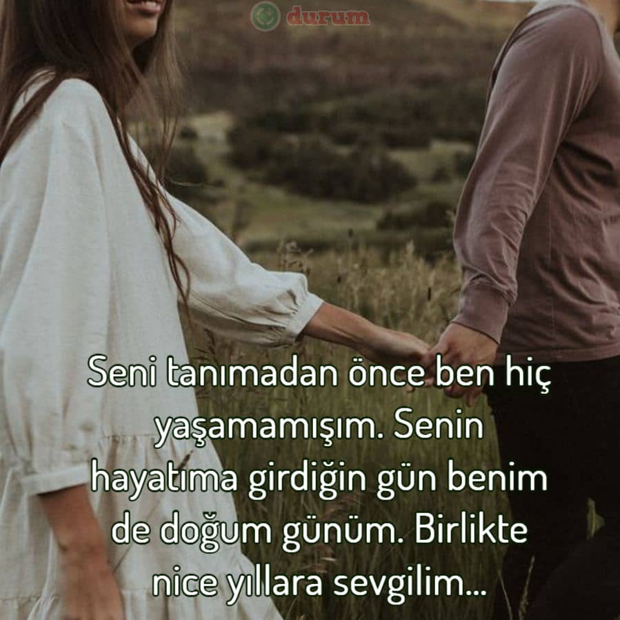 Sevgiliye En Güzel Doğum Günü yazıları