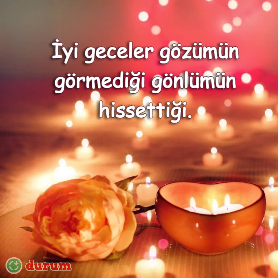 Sevgiliye en yeni iyi geceler mesajları