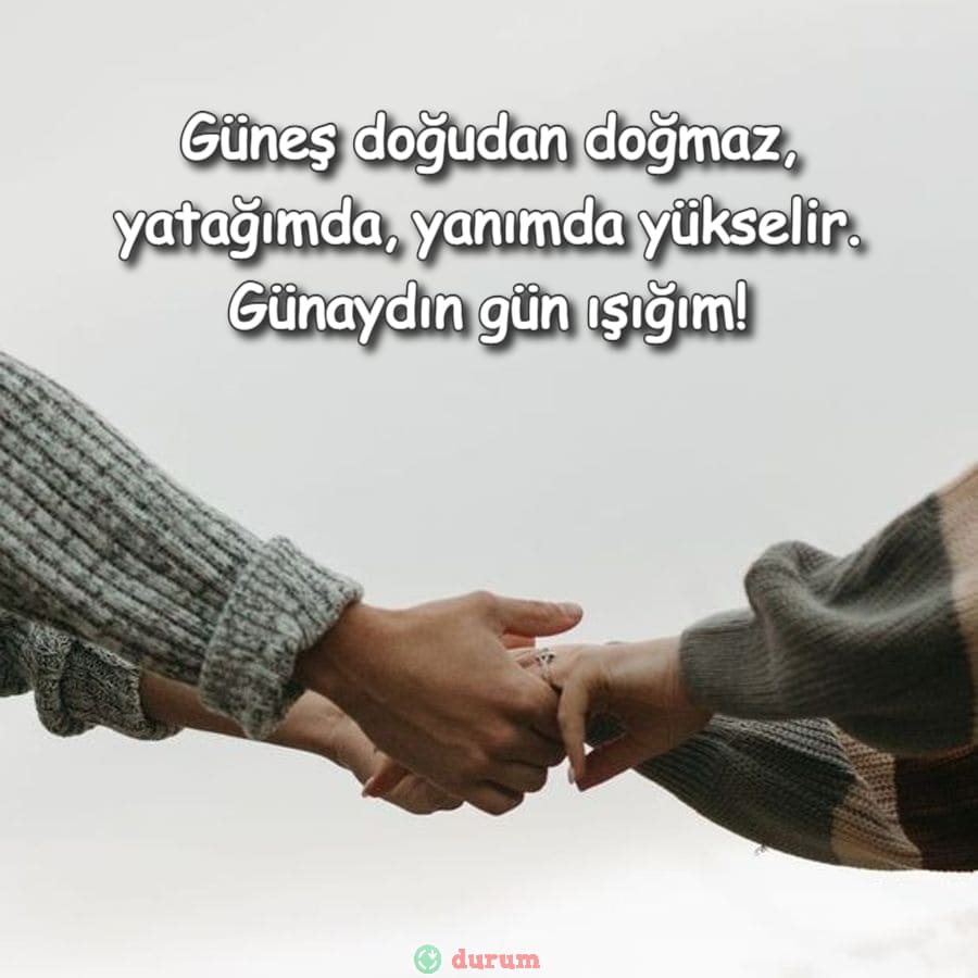 Sevgiliye romantik günaydın mesajları