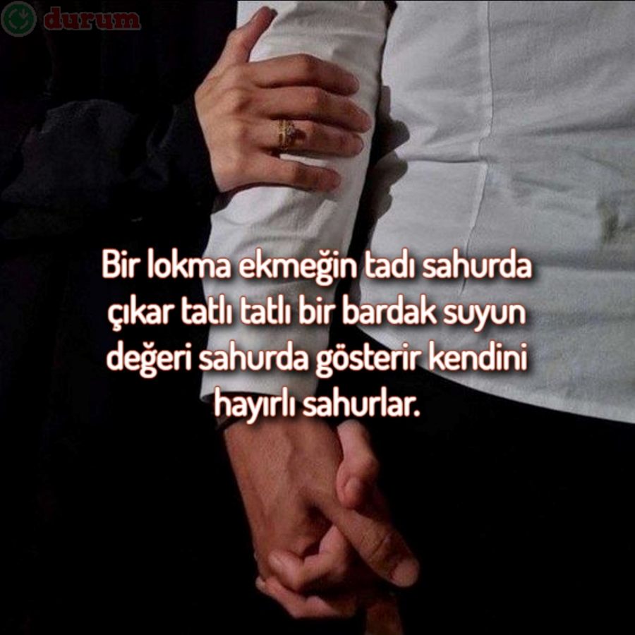 Sevgiliye Sahur Mesajları yeni