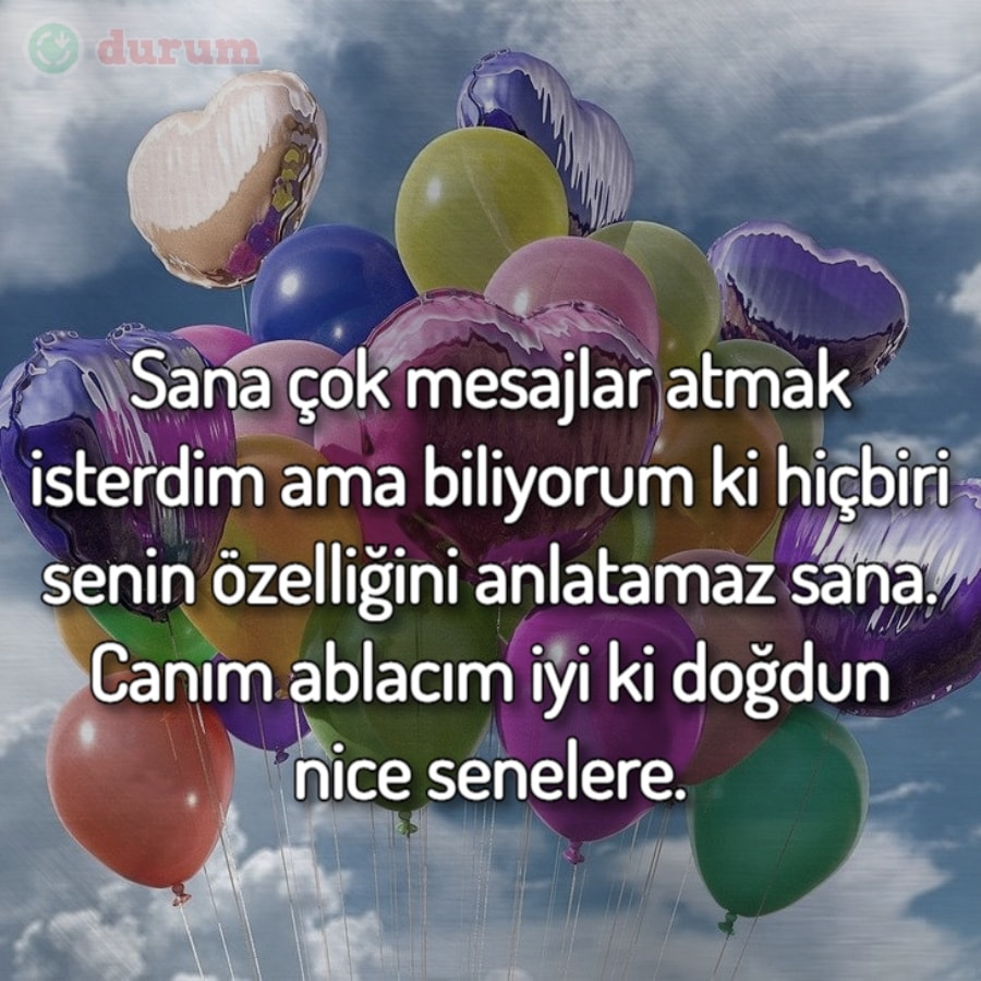 Şirin Doğum Günü Mesajı Ablaya