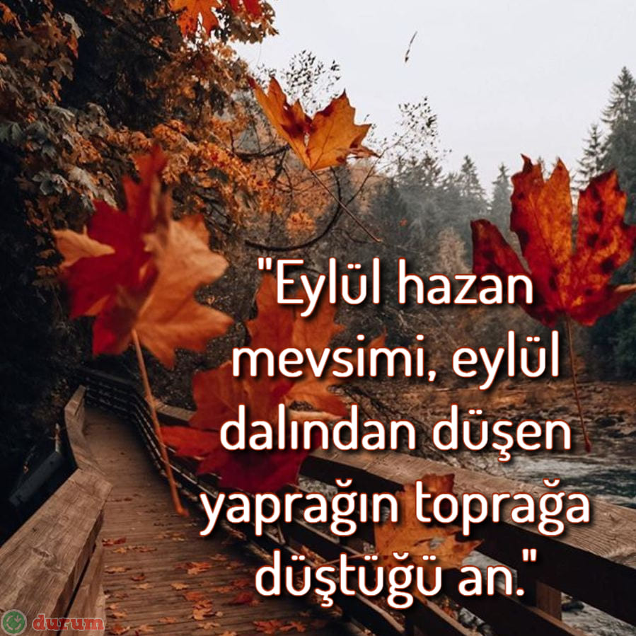 Sonbahar Sözleri 2022