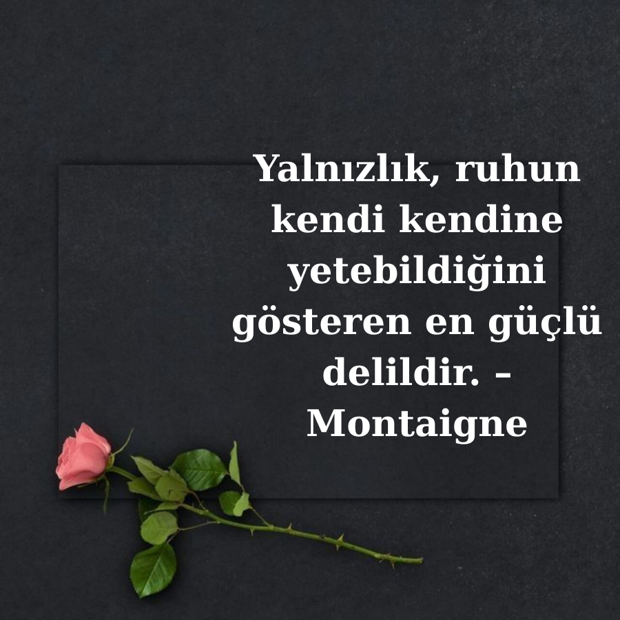 Tek Başına Ama Güçlü