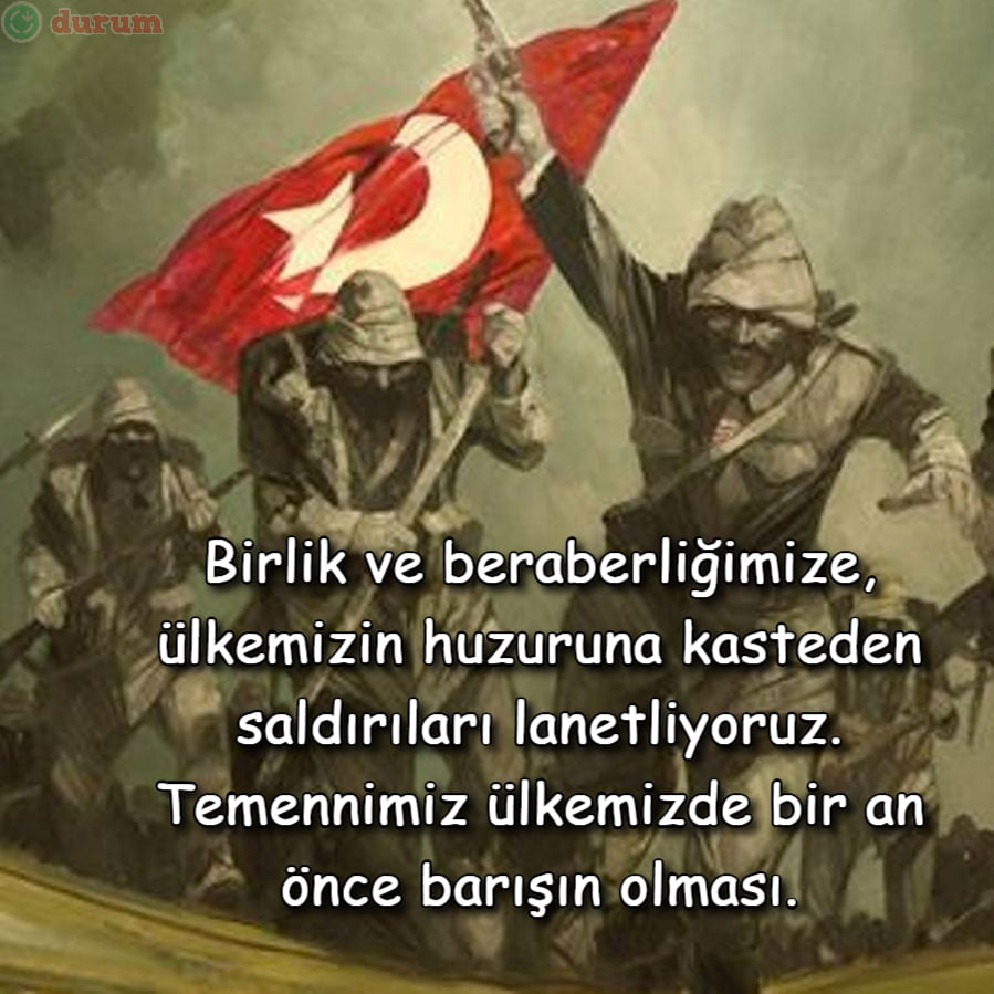 Teröre Lanet Sözleri 2022