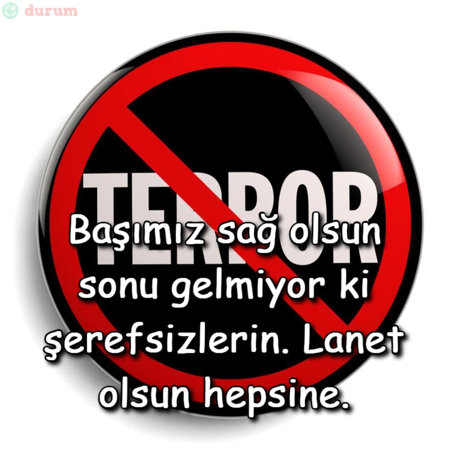 Terörü Lanetleyen Sözler