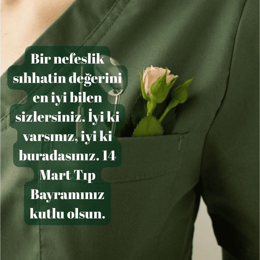 Tıp Bayramı İçin Anlamlı Mesajlar resimli