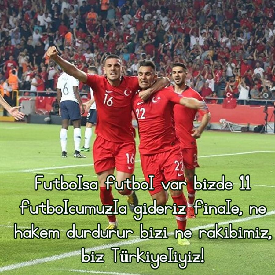 Türkiye A Milli Futbol Takımı Mesajları Yazılı Resimler
