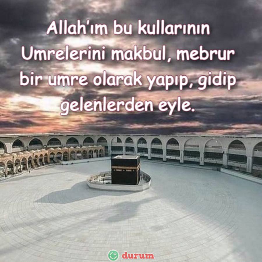Umreye Yolculuk Sözleri Anlamlı