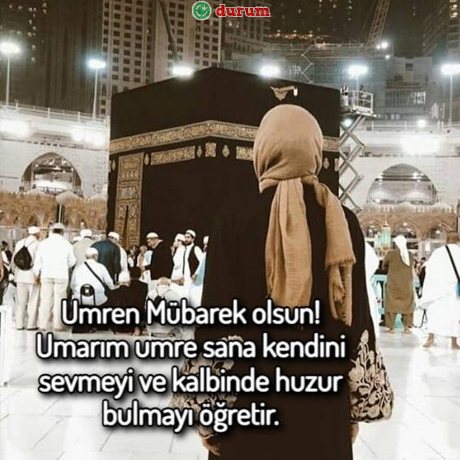 Umreye Yolculuk Sözleri Resimli