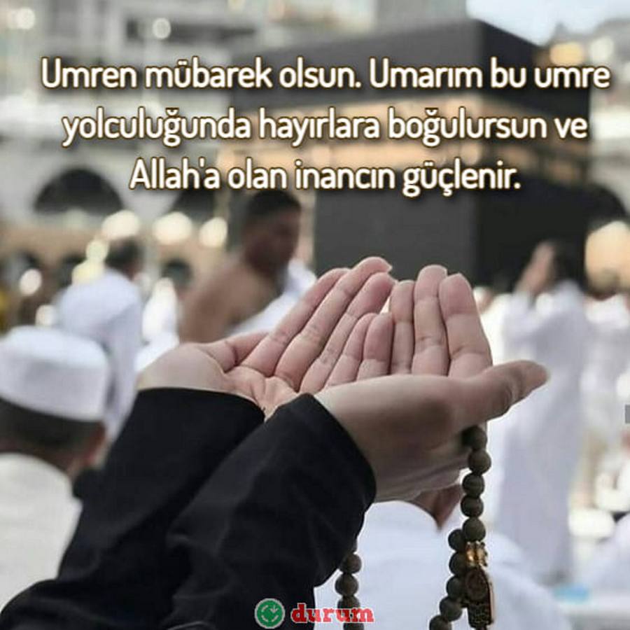 Umreye Yolculuk Sözleri uzun
